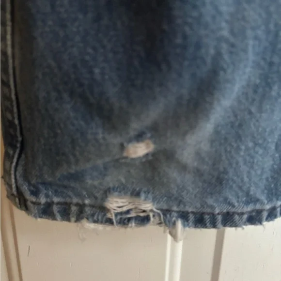 Harley Davidson 38x30 straight jeans wear on back hems - Picture 5 of 6